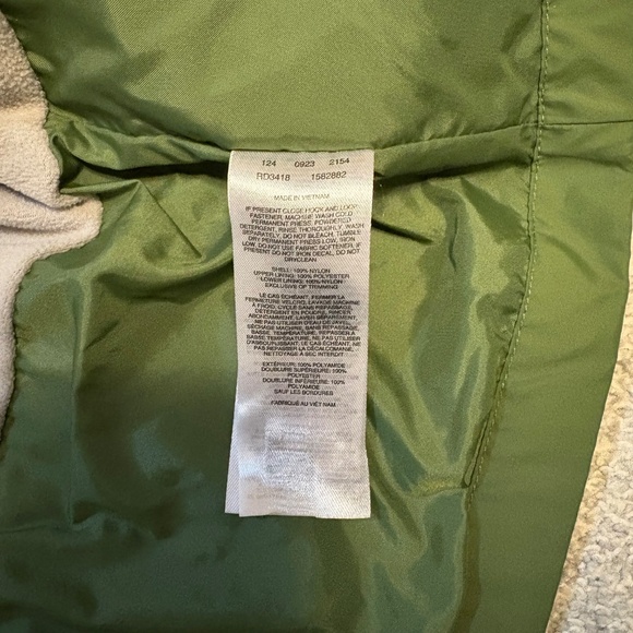 Columbia Toddler Boy Hooded Rain Jacket - size 2T - black and green - Picture 5 of 6